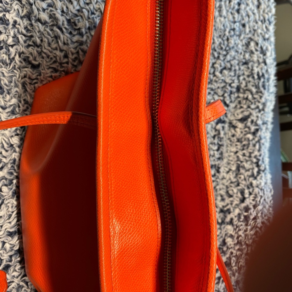 Orange coach tote - Picture 10 of 11